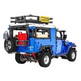 JOKO Technická Stavebnica Terénne auto Toyot Off-road J40 2087ks 1:12, modré