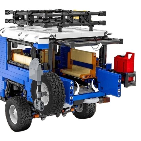 JOKO Technická Stavebnica Terénne auto Toyot Off-road J40 2087ks 1:12, modré