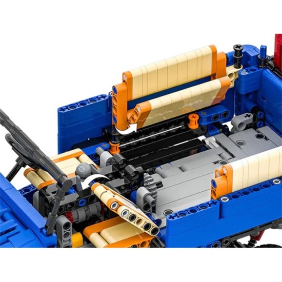 JOKO Technická Stavebnica Terénne auto Toyot Off-road J40 2087ks 1:12, modré