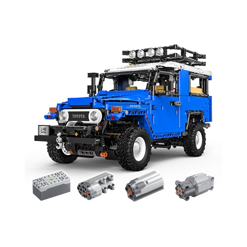 JOKO Technická Stavebnica Terénne auto Toyot Off-road J40 2087ks 1:12, modré