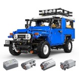 JOKO Technická Stavebnica Terénne auto Toyot Off-road J40 2087ks 1:12, modré