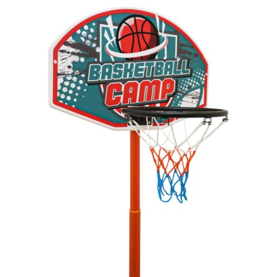 JOKO Basketbalový Kôš 230cm + Lopta a pumpa, Nastaviteľný