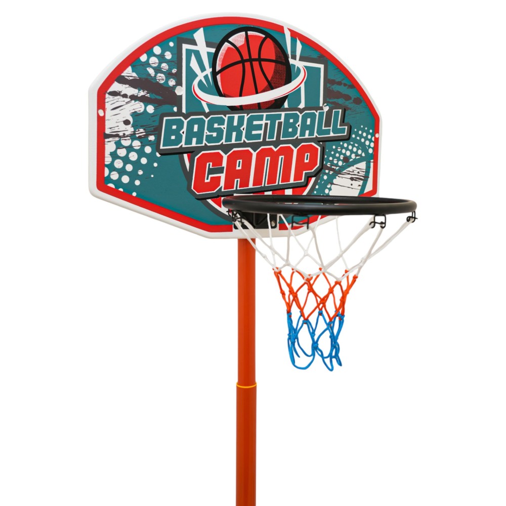 JOKO Basketbalový Kôš 230cm + Lopta a pumpa, Nastaviteľný