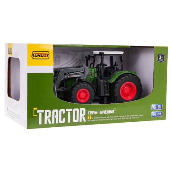 JOKO Traktor s Buldozérom, zelený
