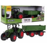JOKO RC Traktor s Vyklápacou vlečkou na diaľkové ovládanie, zelený