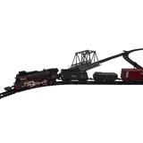 JOKO MEGA RC Retro Vlaková súprava s Dymovým Efektom, zvukom a svetlom 216cm x 99cm + diaľkové ovládanie vo Vagóne
