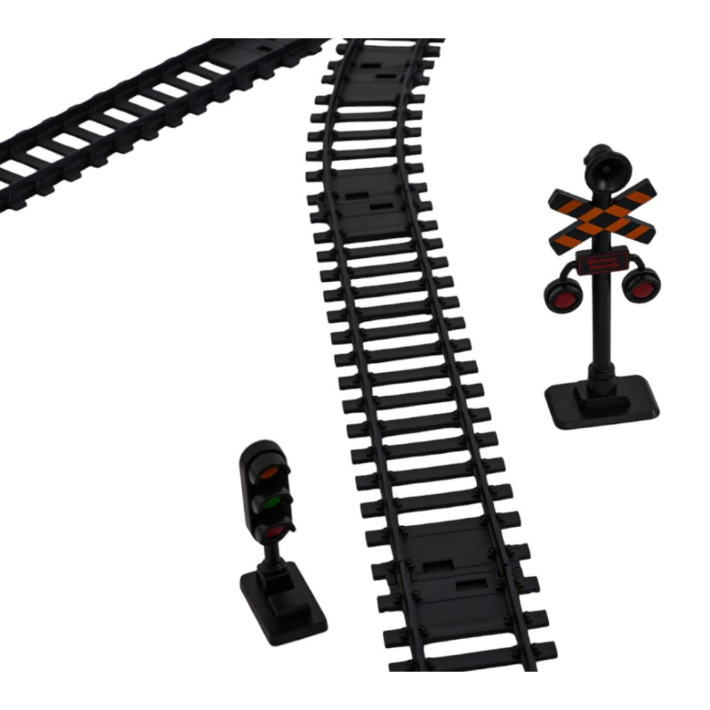 JOKO MEGA RC Retro Vlaková súprava s Dymovým Efektom, zvukom a svetlom 216cm x 99cm + diaľkové ovládanie vo Vagóne