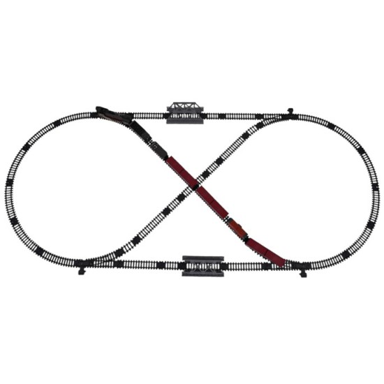 JOKO MEGA RC Retro Vlaková súprava s Dymovým Efektom, zvukom a svetlom 216cm x 99cm + diaľkové ovládanie vo Vagóne