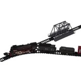JOKO MEGA RC Retro Vlaková súprava s Dymovým Efektom, zvukom a svetlom 216cm x 99cm + diaľkové ovládanie vo Vagóne