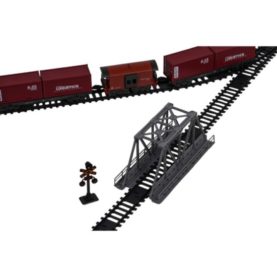 JOKO MEGA RC Retro Vlaková súprava s Dymovým Efektom, zvukom a svetlom 216cm x 99cm + diaľkové ovládanie vo Vagóne
