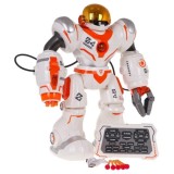 JOKO RC Interaktívny Robot na diaľkové ovládanie s Vystreľovačom Šípov, bielo-oranžový