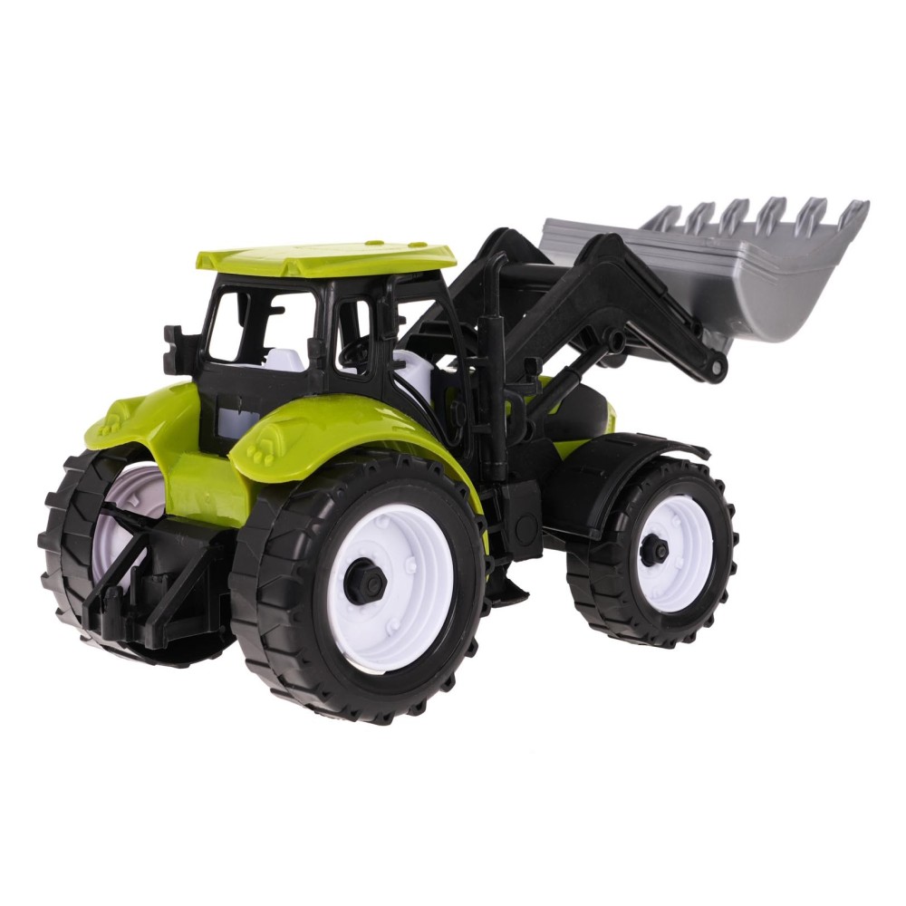JOKO Sada Traktor s vlečkou, Kombajn, Traktor s Čelným Nakladačom 4v1