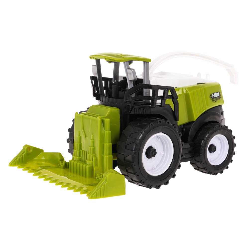 JOKO Sada Traktor s vlečkou, Kombajn, Traktor s Čelným Nakladačom 4v1