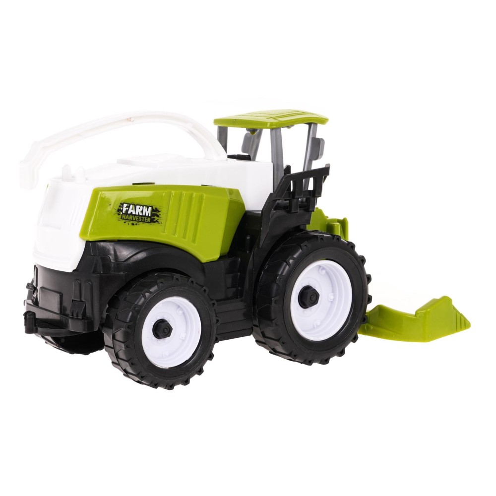 JOKO Sada Traktor s vlečkou, Kombajn, Traktor s Čelným Nakladačom 4v1