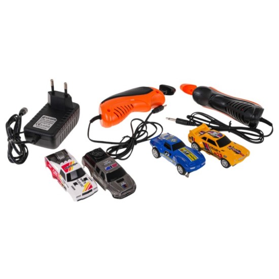 JOKO Autodráha TRACK MASTER Race 838cm s LED svetlom a Adaptérom