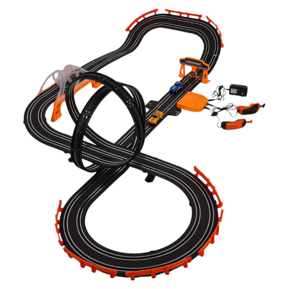TRACK MASTER Race Track with Backlight + Accessories 615cm