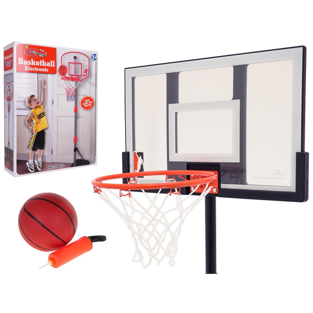 JOKO Basketbalový kôš 205cm + pumpa a lopta