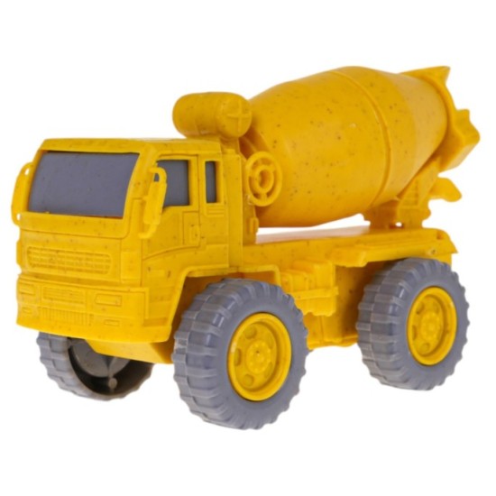 JOKO Sada ECO Žeriav, Nákladné auto s Vyklápacou Vlečkou a Miešač Betónu, z ekologického materiálu
