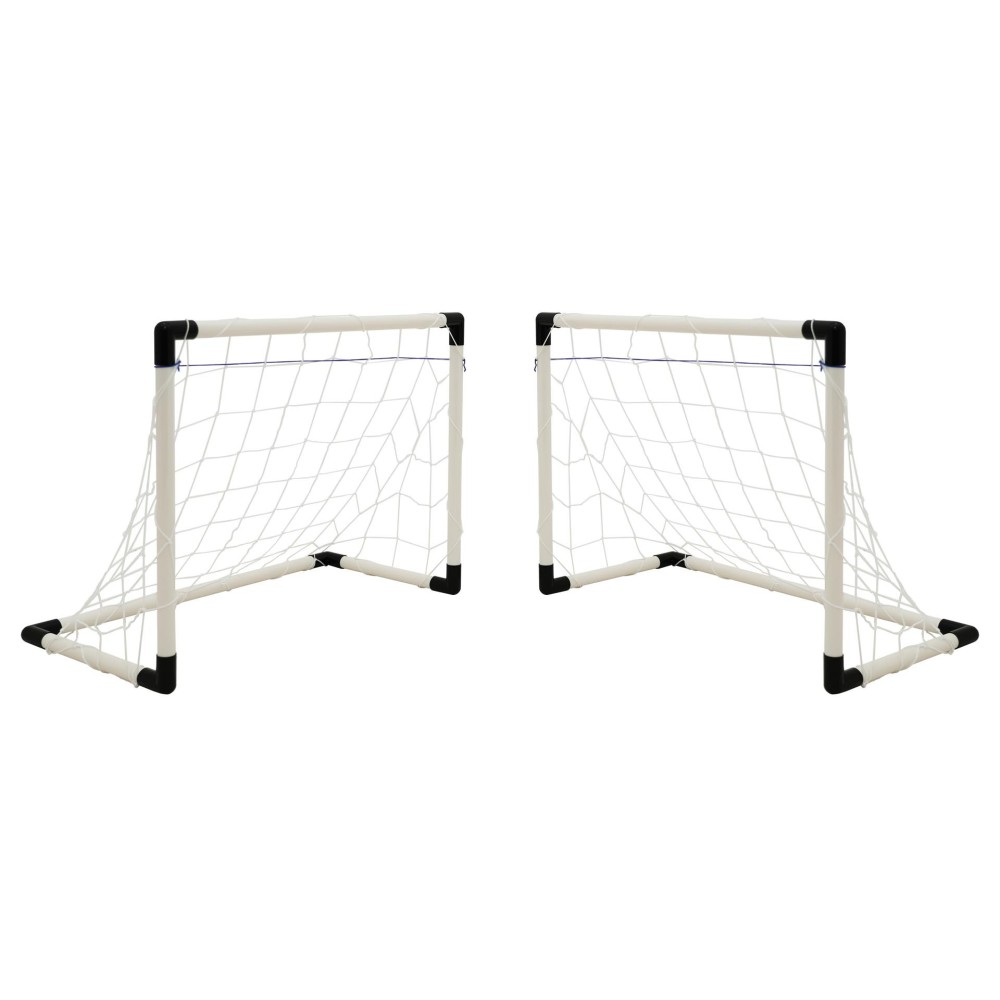 JOKO Sada Futbalové bránky - 1 veľká bránka 143cm alebo 2 malé bránky 2v1 + lopta + pumpa