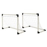JOKO Sada Futbalové bránky - 1 veľká bránka 143cm alebo 2 malé bránky 2v1 + lopta + pumpa
