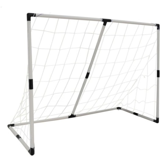 JOKO Sada Futbalové bránky - 1 veľká bránka 143cm alebo 2 malé bránky 2v1 + lopta + pumpa