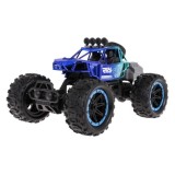 JOKO RC Auto Crawler s Dymovým Efektom na diaľkové ovládanie a LED svetlom, metalické modré
