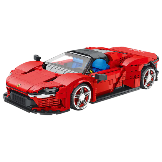 JOKO Technická Stavebnica Športové Auto SP3 1168ks, červené