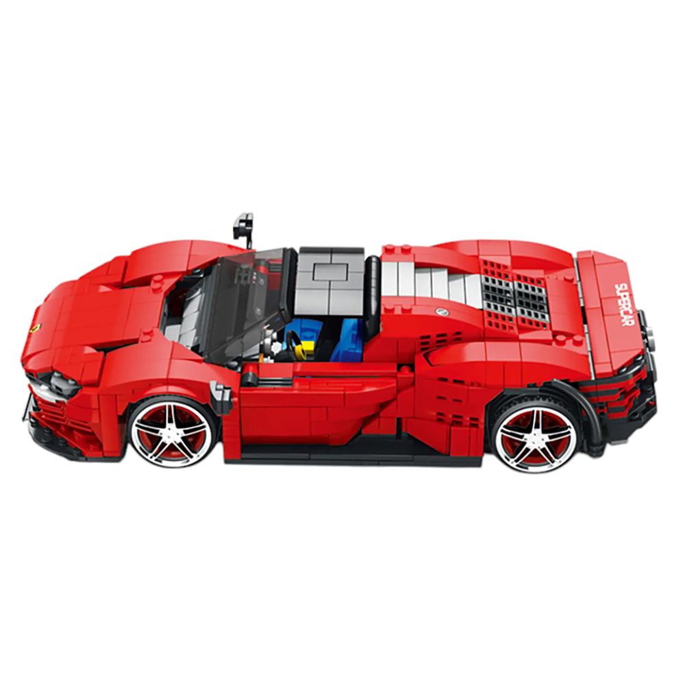 JOKO Technická Stavebnica Športové Auto SP3 1168ks, červené