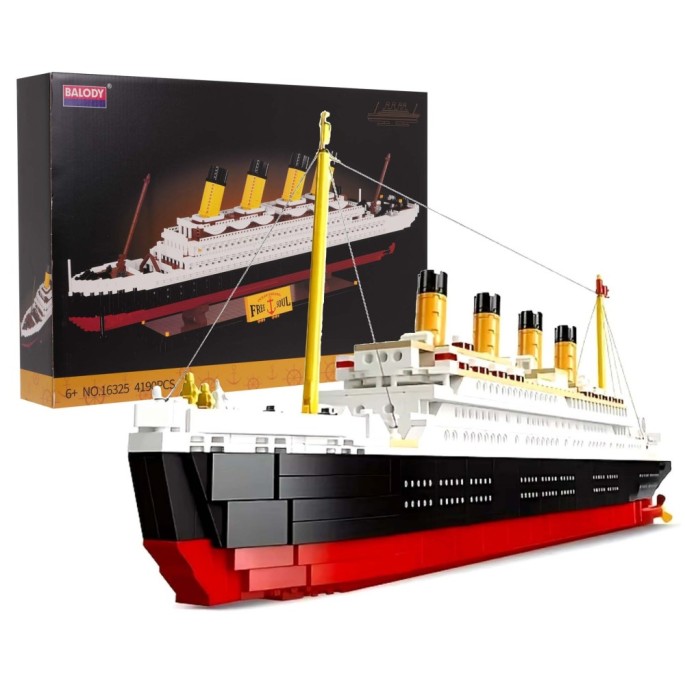Balody Technická Stavebnica TITANIC 4190ks