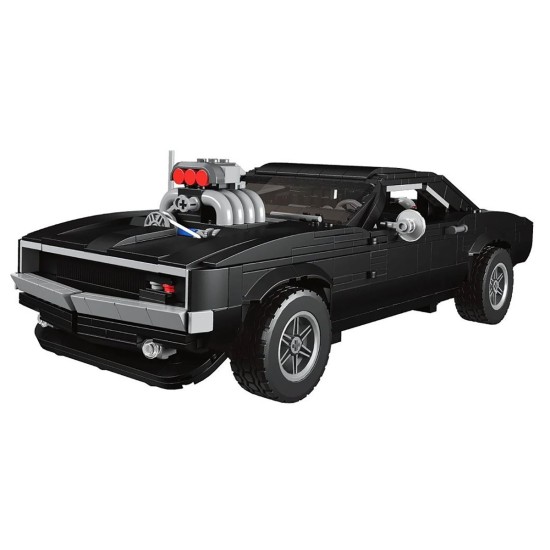 Mould King Technická Stavebnica Auto Americký Dodge 1439ks, čierne