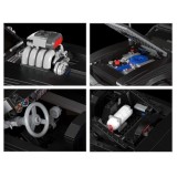 Mould King Technická Stavebnica Auto Americký Dodge 1439ks, čierne