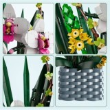 Mould King Technická Stavebnica Kytica Farebných Kvetov v Kvetináči Orchidea 1158ks