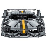 JOKO Technická Stavebnica Športové Auto M-Sports 1356ks 1:14, sivé