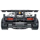 JOKO Technická Stavebnica Športové Auto M-Sports 1356ks 1:14, sivé