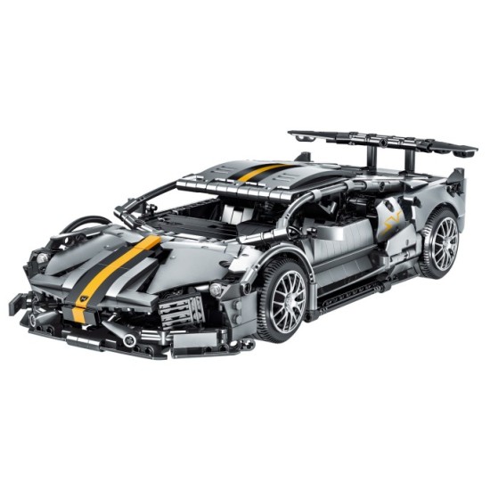 JOKO Technická Stavebnica Športové Auto M-Sports 1356ks 1:14, sivé