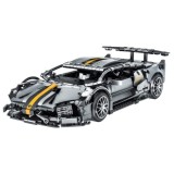 JOKO Technická Stavebnica Športové Auto M-Sports 1356ks 1:14, sivé