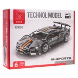 JOKO Technická Stavebnica Športové Auto M-Sports 1356ks 1:14, sivé