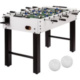 Games Planet Drevený Stolný futbal 125 x 101 x 79 cm TRAMBAMBULA, biely