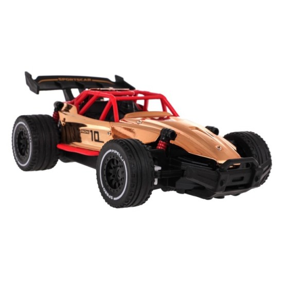 JOKO RC Kovové Autíčko RACING 01 na diaľkové ovládanie 1:20, rýchlosť 15km/h, zlaté