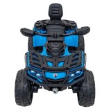 JOKO Elektrická Štvorkolka Can Am Outlander ATV 4x4, 4x200W penové kolesá, kožené sedadlo, nosnosť 50kg, modrá