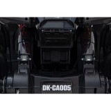 JOKO Elektrická Štvorkolka Can Am Outlander ATV 4x4, 4x200W penové kolesá, kožené sedadlo, nosnosť 50kg, čierna