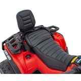 JOKO Elektrická Štvorkolka Can Am Outlander ATV 4x4, 4x200W penové kolesá, kožené sedadlo, nosnosť 50kg, červená