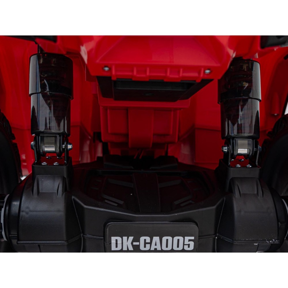 JOKO Elektrická Štvorkolka Can Am Outlander ATV 4x4, 4x200W penové kolesá, kožené sedadlo, nosnosť 50kg, červená