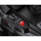 JOKO Elektrická Štvorkolka Can Am Outlander ATV 4x45W, penové kolesá, kožené sedadlo, nosnosť 50kg, Diaľkové ovládanie, čierna