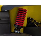 JOKO Elektrická Štvorkolka Can Am Outlander ATV 4x45W, penové kolesá, kožené sedadlo, nosnosť 50kg, Diaľkové ovládanie, žltá