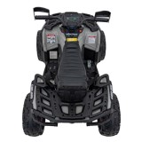 JOKO Elektrická Štvorkolka Can Am Outlander ATV 4x45W, penové kolesá, kožené sedadlo, nosnosť 50kg, Diaľkové ovládanie, sivá
