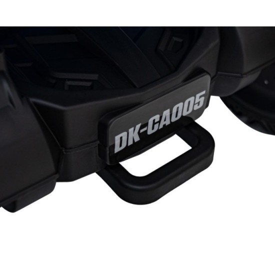 JOKO Elektrická Štvorkolka Can Am Outlander ATV 4x45W, penové kolesá, kožené sedadlo, nosnosť 50kg, Diaľkové ovládanie, modrá