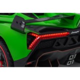JOKO Elektrické autíčko Lamborghini Veneno 4x4, penové kolesá, kožené sedadlo, Efekt HOJDANIA, nosnosť 50kg, zelené