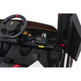 JOKO Elektrické autíčko Lamborghini Veneno 4x4, penové kolesá, kožené sedadlo, Efekt HOJDANIA, nosnosť 50kg, biele