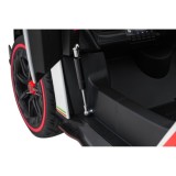 JOKO Elektrické autíčko Lamborghini Veneno 4x4, penové kolesá, kožené sedadlo, Efekt HOJDANIA, nosnosť 50kg, biele